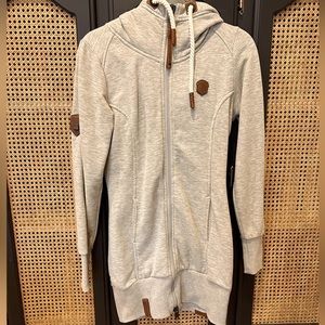 Naketano Light Grey Hoodie